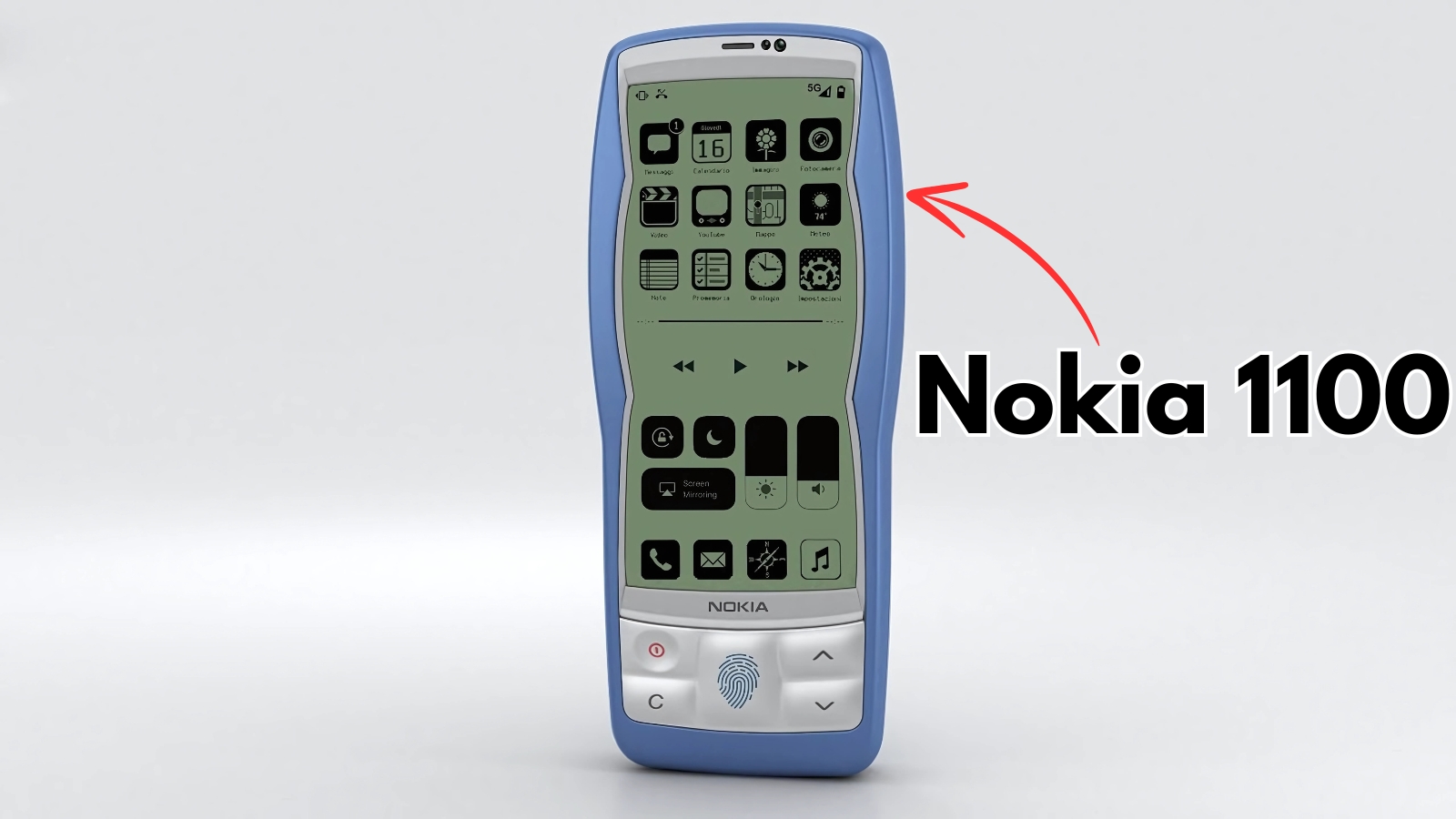 Nokia 1100 battery