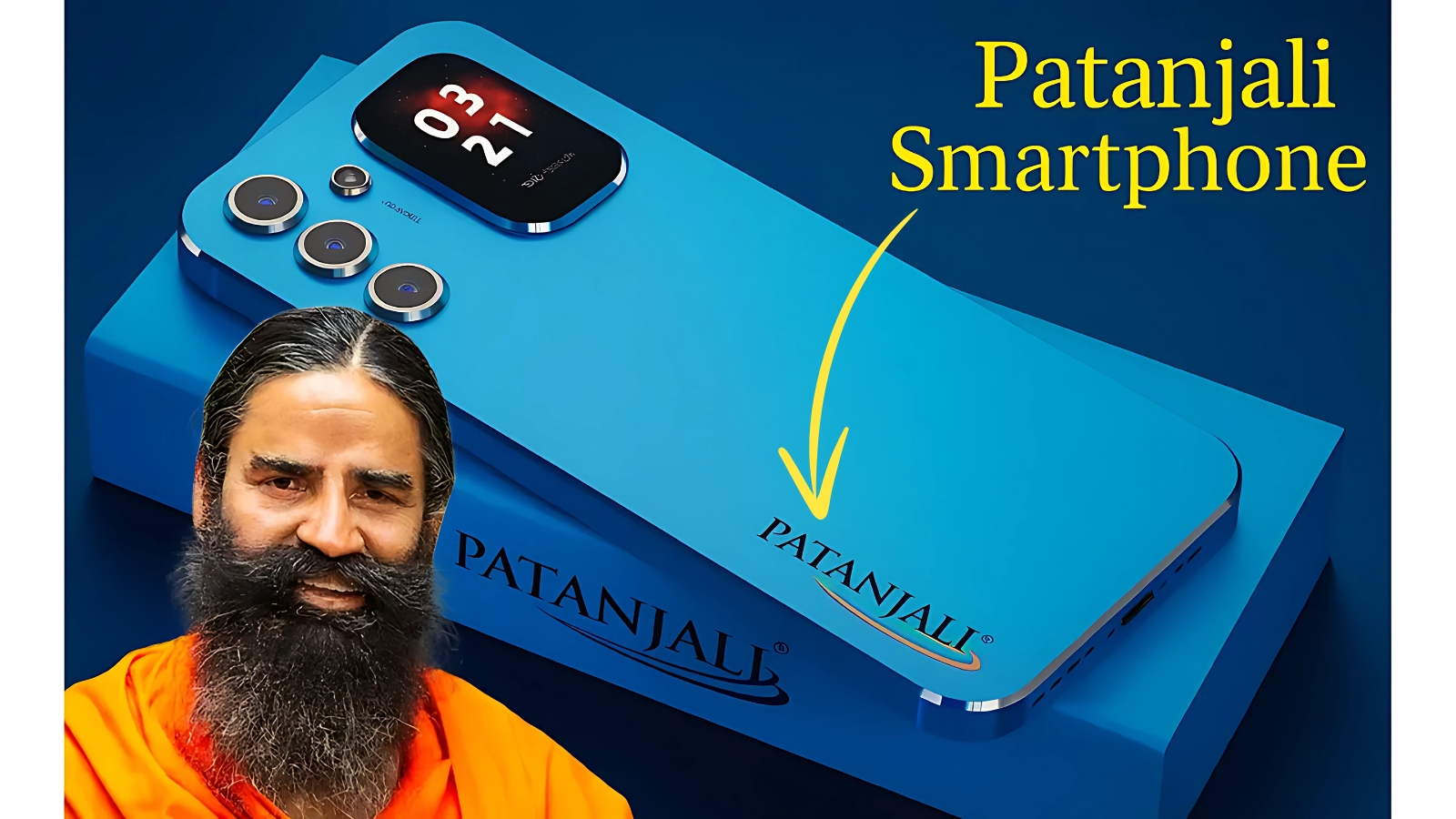Savdeshi Patanjali 5G Smartphone